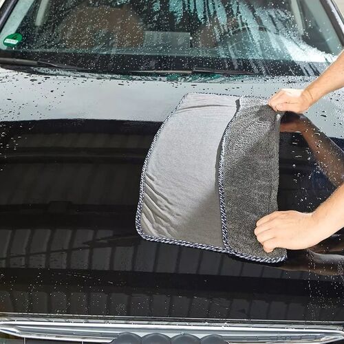 SONAX Microfaser Trocken Tuch Plus полотенце из микрофибры 80х50 см 520 gsm, изображение 6