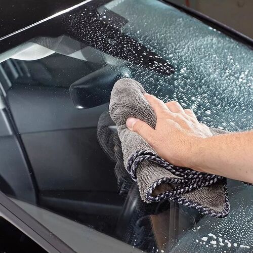 SONAX Microfaser Trocken Tuch Plus полотенце из микрофибры 80х50 см 520 gsm, изображение 7