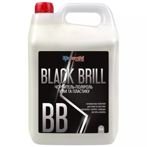 Ekokemika Pro-Line Black Brill Чорнитель-поліроль для гуми та пластику (5 л)