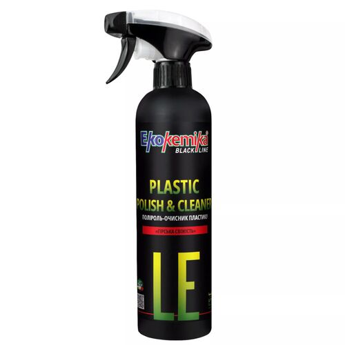 Ekokemika Black Line Plastic Polish&Cleaner «Mountain Freshness» полироль-очиститель пластика (горная свежесть) 500 мл