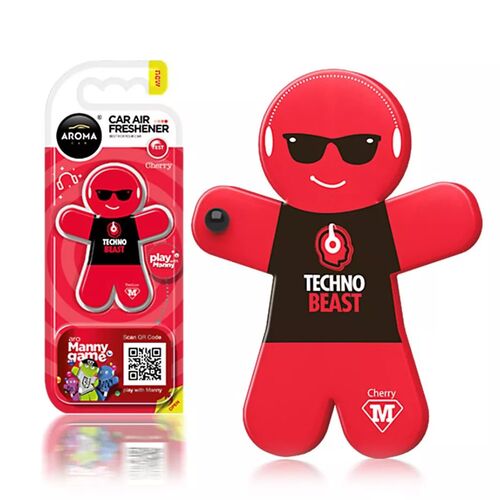 Ароматизатор Aroma Car Manny Cherry: сочный аромат вишни, изображение 2