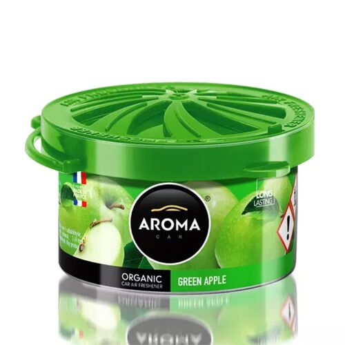 Ароматизатор Aroma Car Organic Green Apple: свежесть зеленого яблока
