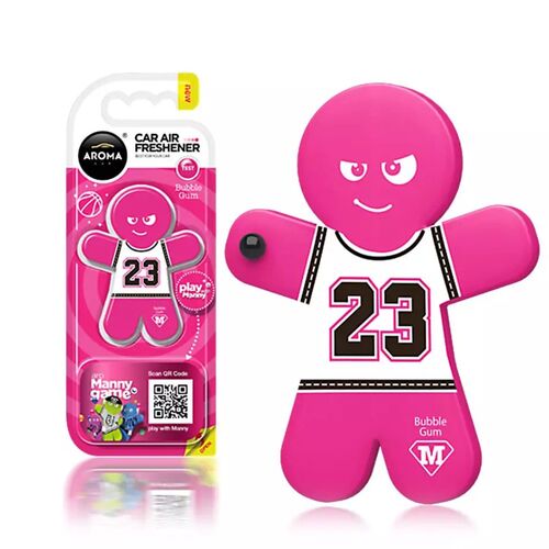 Ароматизатор Aroma Car Manny Bubble Gum: сладкая свежесть, изображение 2