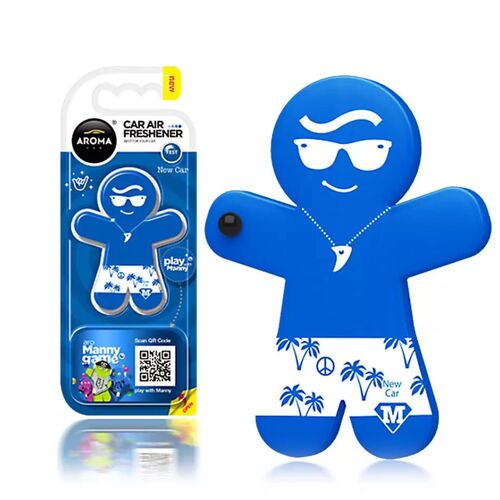 Ароматизатор Aroma Car Manny New Car: аромат нового автомобиля, изображение 2