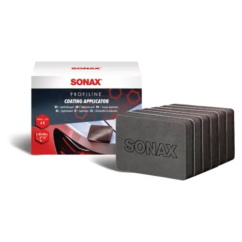 SONAX PROFILINE Coating Applicator набор для нанесения защитного покрытия CC36, CC EVO, CC One 6 аппликаторов