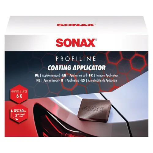 SONAX PROFILINE Coating Applicator набор для нанесения защитного покрытия CC36, CC EVO, CC One 6 аппликаторов, изображение 2