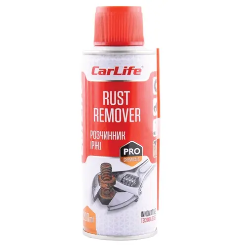 CarLife Rust Remover высокоэффективный удалитель ржавчины 200 мл, Количество: 200 мл