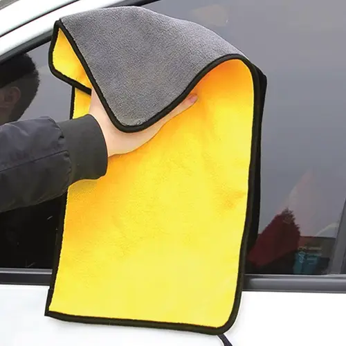 DETAILER нежное полотенце из микрофибры для сушки и полировки 30х40 см 500 gsm, изображение 4