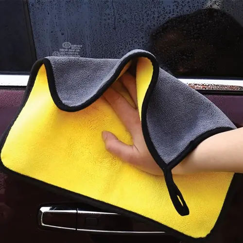 DETAILER нежное полотенце из микрофибры для сушки и полировки 30х40 см 500 gsm, изображение 5