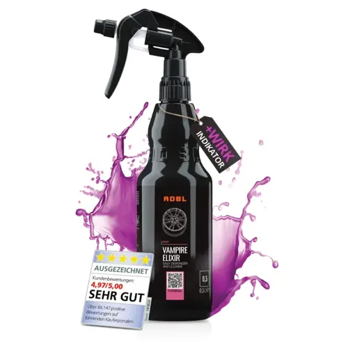 ADBL VAMPIRE ELIXIR (LIGHT) мягкий очиститель дисков с индикатором 500 мл, Объем: 500 мл