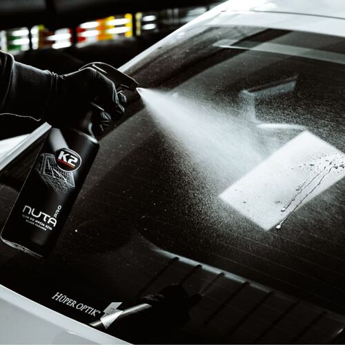 K2 PRO NUTA профессиональный интенсивный очиститель стекол с триггером 1 л, изображение 4