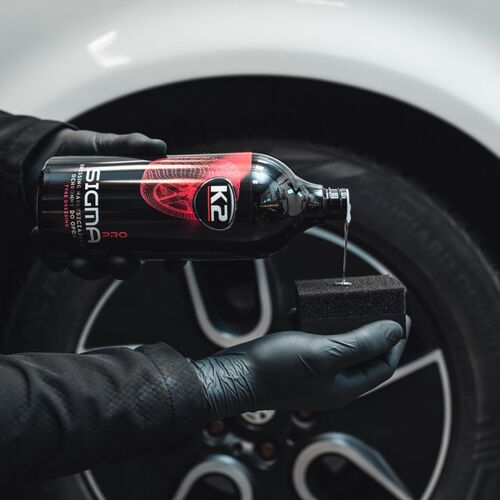 K2 PRO SIGMA профессиональный гель для детейлинга шин 1 л, изображение 3