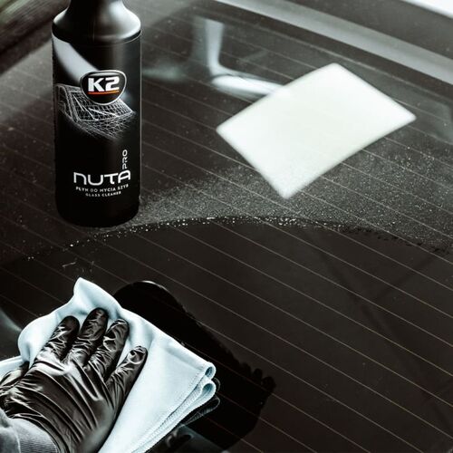 K2 PRO NUTA профессиональный интенсивный очиститель стекол с триггером 1 л, изображение 3