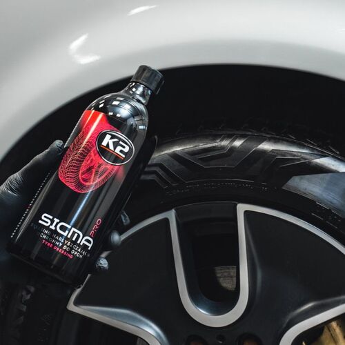 K2 PRO SIGMA профессиональный гель для детейлинга шин 1 л, изображение 6