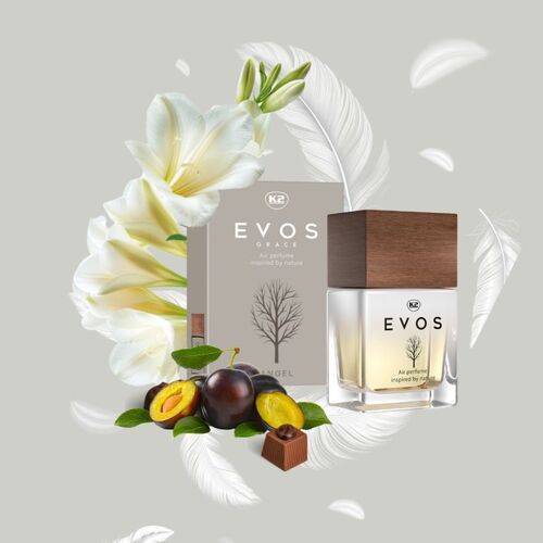 K2 EVOS GRACE ANGEL автомобильные духи для ароматизации салона и деревянных ароматизаторов 50 мл, Запах: GRACE ANGEL, изображение 4