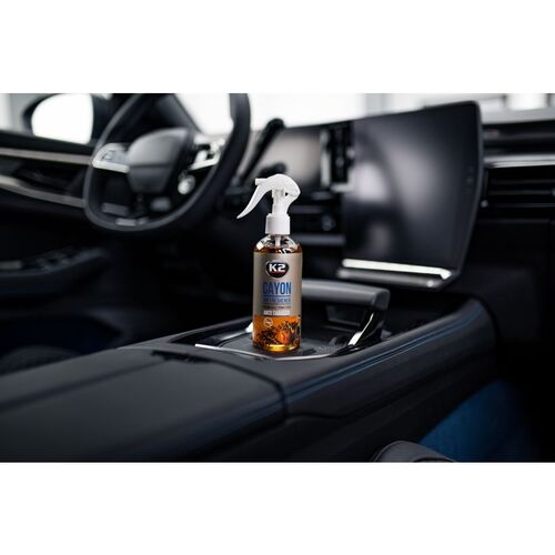 K2 CAYON LEATHER нейтралізатор запаху ароматизатор запах шкіри 250 мл, Запах: Leather, Обʼєм: 250 мл, зображення 3