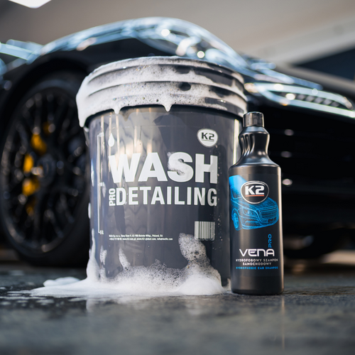 K2 PRO WASH DETAILING серое пластиковое ведро для мойки автомобиля 20 л, Цвет: Серый, Количество: 20 л, изображение 6