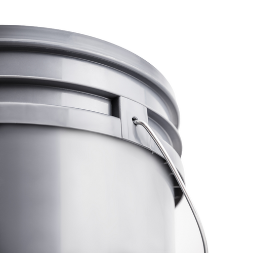 K2 PRO WASH DETAILING серое пластиковое ведро для мойки автомобиля 20 л, Цвет: Серый, Количество: 20 л, изображение 3