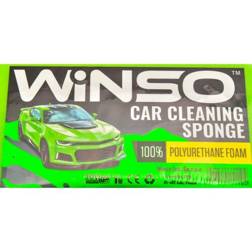 WINSO Car Cleaning Sponge губка для мытья автомобиля 220х120х60 мм, изображение 3
