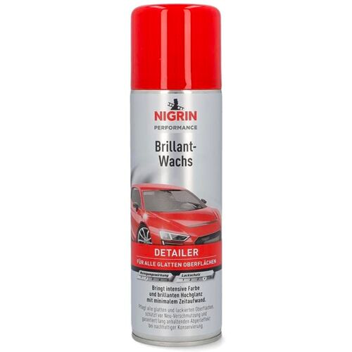 NIGRIN Performance Brillant-Wachs Aerosol Detailer жидкий воск спрей для кузова 300 мл