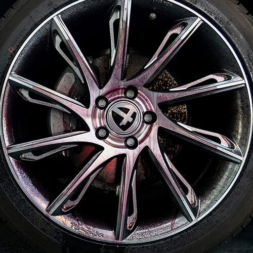 NIGRIN POWER Felgen-Reiniger mit Bremsstaub-Breaker бескислотный активный очиститель дисков с индикатором 750 мл, изображение 5