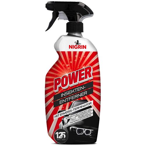 NIGRIN POWER Insekten-Entferner mit Eiweiß-Terminator очиститель следов насекомых антимошка 750 л