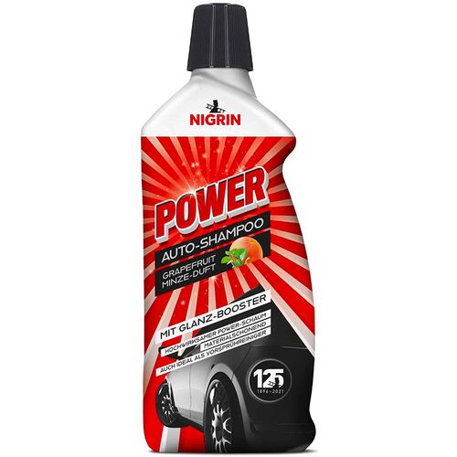 NIGRIN POWER Auto-Shampoo mit Glanz-Booster автошампунь концентрат с кондиционером 1 л