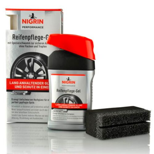 NIGRIN Performance Reifen-Gel гель для чернения и консервации покрышек в наборе 300 мл, изображение 2