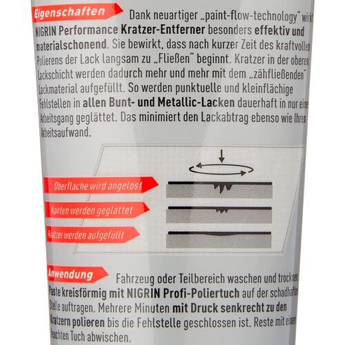 NIGRIN Performance Kratzer-Entferner Universal универсальный антицарапин 150 г, изображение 3