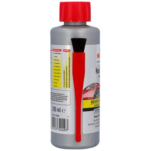 NIGRIN Performance Rost-Stopp высокоэффективный экономный 3-часовой удалитель ржавчины с индикатором (Германия) 200 мл с кистью в комплекте, изображение 4