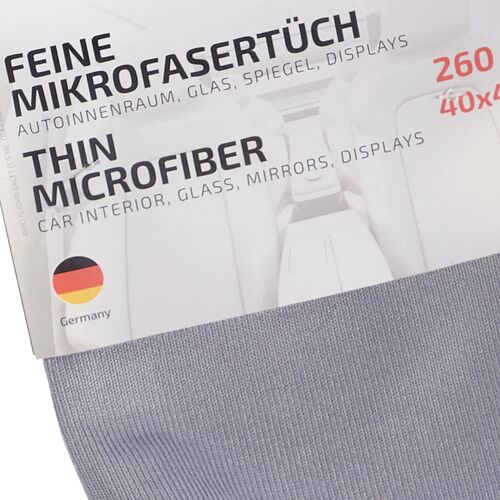 WIPERS Feine MikrofaserTüch нежная тонкая салфетка из микрофибры (Германия) 40х40 см 260 gsm, изображение 4