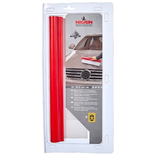 NIGRIN Performance Silikon-Trockner und Autoleder im Set силиконовый водосгон для сушки авто с кожаной салфеткой для протирки (Германия) 30.5 см, изображение 2