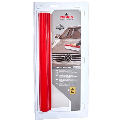NIGRIN Performance Silikon-Trockner und Autoleder im Set силиконовый водосгон для сушки авто с кожаной салфеткой для протирки (Германия) 30.5 см, изображение 4