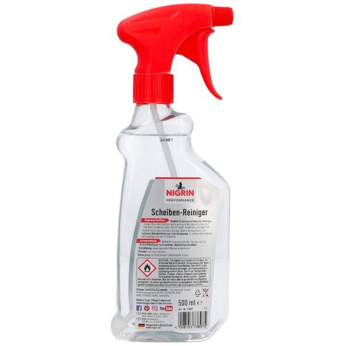 NIGRIN Performance Scheiben-Reiniger интенсивный очиститель стекла и следов никотина (Германия) 500 мл, изображение 3