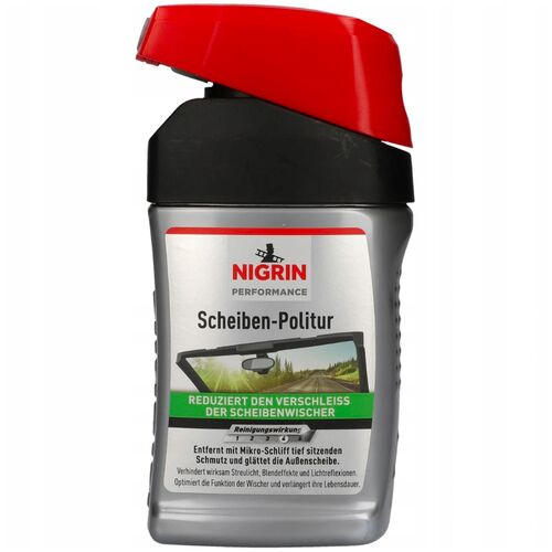 NIGRIN Performance Scheiben Politur полироль для стекла 300 мл