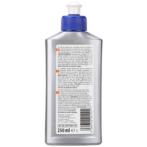 SONAX XTREME Brilliant Wax 1 Hybrid NPT финишный полироль с воском 250 мл, Количество: 250 мл, изображение 2