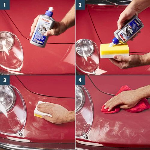 SONAX XTREME Polish + Wax 3 Hybrid NPT очищающий полироль с воском 250 мл, Количество: 250 мл, изображение 3