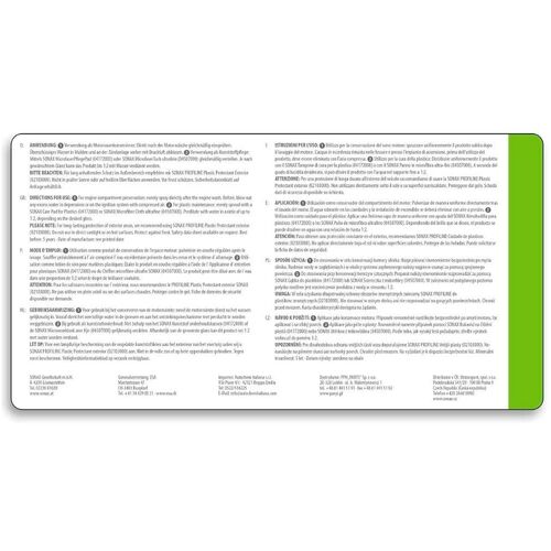 SONAX PROFILINE Plastic Care очисник зовнішнього та внутрішнього пластику матовий 1 л, зображення 8