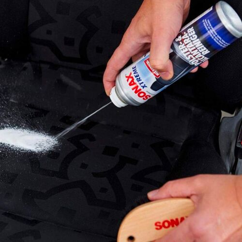 SONAX XTREME Polster+Alcantara Reiniger очиститель для обивки салона и алькантары 400 мл, изображение 5