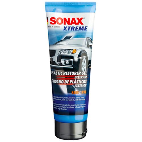 SONAX XTREME Knuststoff Gel (Plastic Restorer) гель для догляду за пластиком автомобіля 250 мл, зображення 7