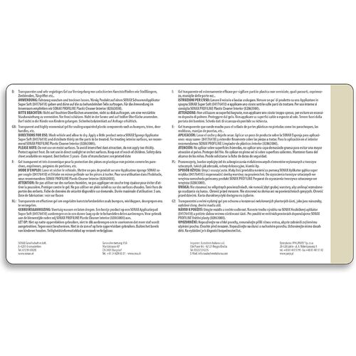 SONAX PROFILINE Plastic Protectant гелевый консервант (протектант) для наружного и внутреннего неокрашенного пластика 1 л, изображение 5