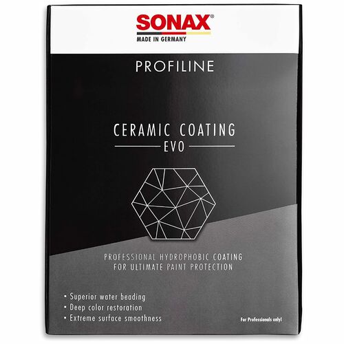 SONAX PROFILINE 06-03 CC Evo Ceramic Coating керамическое защитное покрытие для автомобиля в наборе, изображение 6
