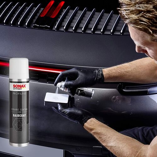 SONAX PROFILINE 06-03 CC Evo Ceramic Coating керамическое защитное покрытие для автомобиля в наборе, изображение 9