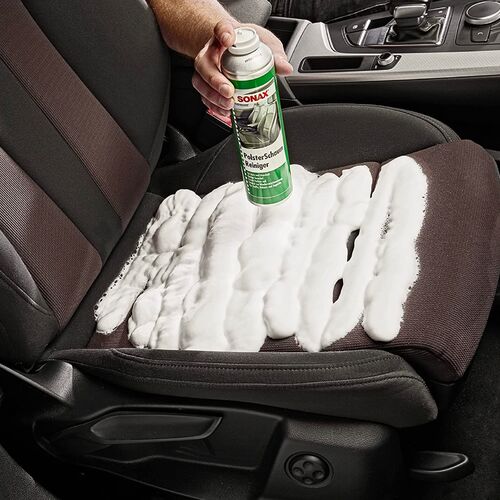 SONAX Foam Upholstery Cleaner пінний очисник плям текстильного салону 400 мл, зображення 3