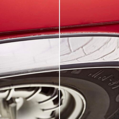 SONAX Chrome+ AluPaste полироль для хрома, алюминия, латуни 75 мл, изображение 5