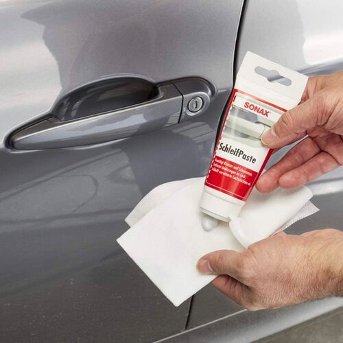 SONAX SchleifPaste универсальный антицарапин для ручного исплльзования 75 мл, изображение 3