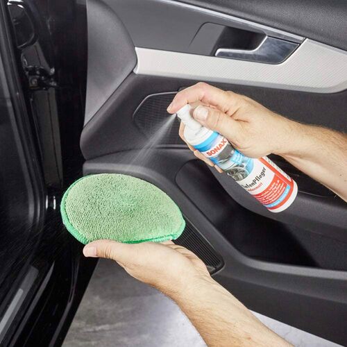 SONAX TiefenPfleger Seidenmatt полироль для пластика и резины с матовым эффектом 300 мл, изображение 3