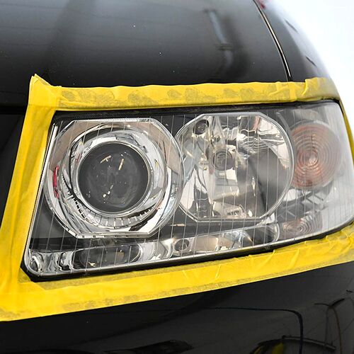 SONAX PROFILINE Headlight Restoration Kit набір для реставрації та захисту пластикових фар 325 мл, зображення 4