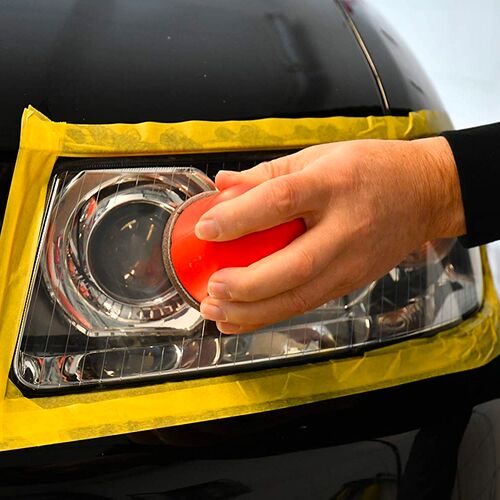 SONAX PROFILINE Headlight Restoration Kit набір для реставрації та захисту пластикових фар 325 мл, зображення 6