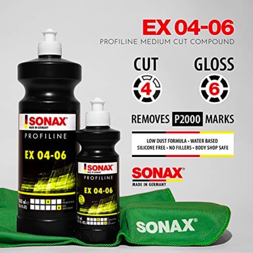SONAX PROFILINE EX 04-06 паста для финишной полировки 1 л, Количество: 1 л, изображение 7